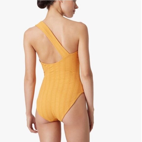 Onia Jenna One Piece Swimsuit S Women’s Mustard Color - Picture 7 of 13
